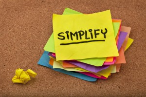 Simplify post it note