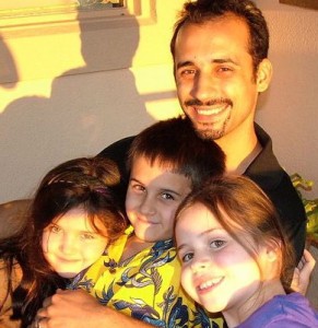 Michael Mataluni and his kids